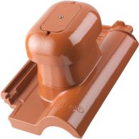 ERLUS Monaco Alu-Sanitüfter DN 125 klassik komplett, pulverbeschichtet