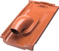 ERLUS Reform SL Alu-Durchführungsziegel Solar basaltgrau pulverbeschichtet