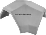 ERLUS Walmkappe f r Firstziegel Nr. 17 titansilver Keramik,  berdeckend