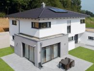 ERLUS Forma keramischer Sanlüfter DN 125 titansilver komplett