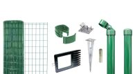 Alberts Drahtzaun-Set Fix Clip Pro, zum Einschlagen, in verschiedenen Höhen+Längen, grün