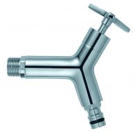 Garantia Design Chrom-Auslaufhahn 3/4 Zoll