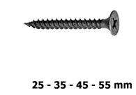 Schnellbauschrauben für Gipskartonplatten