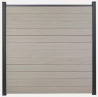 GroJa Solid Steckzaun quadratisch 180x180 cm, ohne Pfosten