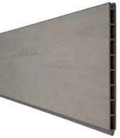 GroJa Solid Grande Premium Steckzaun Einzelprofil, 180 x 24 x 1,9 cm