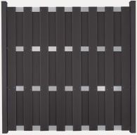 GroJa Fertigzaun Typ: quadratisch, 180 x 180 cm - ohne Pfosten