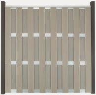 GroJa Fertigzaun Typ: quadratisch, 180 x 180 cm - ohne Pfosten