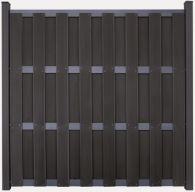 GroJa Fertigzaun Typ: quadratisch, 180 x 180 cm - ohne Pfosten