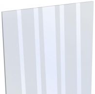 GroJa Steckzaun Designeinsatz Glas mit satinierten Streifen