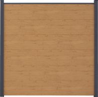 GroJa BasicLine Steckzaun quadratisch 180x180 cm, ohne Pfosten