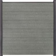 GroJa BasicLine Steckzaun quadratisch 180x180 cm, ohne Pfosten