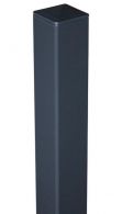 GroJa Alutorpfosten inkl. Kappe zum Aufdübeln, 6 x 6 cm - anthrazit, DB 703