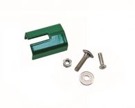 Growi Stilzaunfeld Wandanschlußstück grün