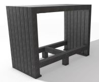 hanit® Recyclingkunststoff Stehtisch Calero