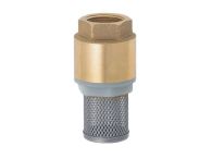 HaWe Fußventil GEKA mit Chromstahlsaugkorb