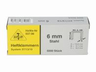 HaWe Klammern 5000 Stck/Pack für System 37/13
