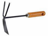 HaWe Doppelhacke mit Zinken+flaches Blatt, Art.Nr. 30.826