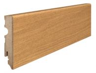 Haro Stecksockelleiste 15x80mm 2,2m Eiche furniert versiegelt matt (MDF), Art. Nr.: 411146