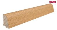 Haro Stecksockelleiste 19x38mm 2,5m Eiche furniert versiegelt matt, Art. Nr.: 408022