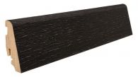 Haro Stecksockelleiste 19x58mm 2,2m Achateiche strukturiert furniert geölt, Art. Nr.: 409610