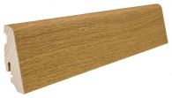 Haro Stecksockelleiste 19x58mm 2,2m Eiche strukturiert furniert geölt, Art. Nr.: 409612