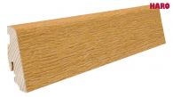 Haro Stecksockelleiste 19x58mm 2,2m Eiche strukturiert furniert matt-versiegelt, Art. Nr.: 409616