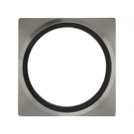 in-lite Abdeckplatte Plate 75 Edestahl 75x75mm