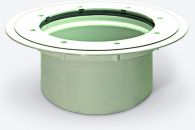 KESSEL Preßdichtungsflansch für Abläufe System 200 | Nr.: 27298