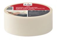 Kip 227 Gewebe-Teppichband weiß 50mm - 25 m Rolle