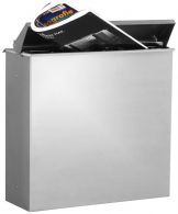 Knobloch Briefkasten CHICAGO, Schloss hinten,  VA, Zaunmontage