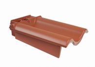 Koramic Cavus 13 Firstanschluß-Ortgang links | Anthrazit | Wienerberger