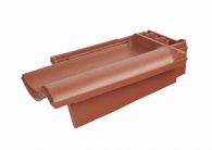 Koramic Cavus 13 Firstanschluß-Ortgang rechts | Anthrazit | Wienerberger