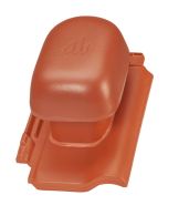 Koramic Alegra 10 Dunstrohrsystem Ton DN 125 | Kupferbraun | Wienerberger