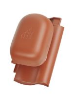 Koramic Cavus 13 Sanitärlüfter Ton NW125 | Anthrazit | Wienerberger