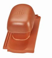 Koramic Cosmo 11 Dunstrohrset 125 mm | Anthrazit glasiert | Wienerberger