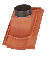 Koramic Cosmo 11 Therme-Durchgangsziegel 110 mm | Anthrazit glasiert | Wienerberger