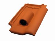 Koramic Universo 10 Solardurchgangsziegel | Schiefergrau | Wienerberger