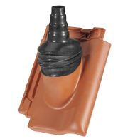 Koramic Alegra 10 Tegelen Antennensystem Ton | Schwarz glasiert | Wienerberger