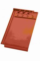 Koramic Plano 11 Firstanschlußziegel | Edelgraphit | Wienerberger