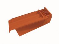 Koramic Tradi 12 Firstanschlußlüfter-Ortgang rechts | Naturrot | Wienerberger