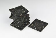 Kovalex Holz- und Bautenschutzunterlage Schwarz 12 Stück 9 x 9 cm