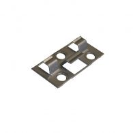 Kovalex Metall-Montageklammer schraubbar 25 Stück im Beutel (für ca. 1 qm)