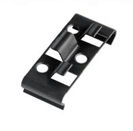 Kovalex Metall-Montageclip Schwarz 25 Stück im Beutel (für ca. 1 qm)