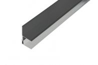 Kovalex Alu-Wandabschluss inkl. Alu-Befestigungsprofil Anthrazit 250 cm