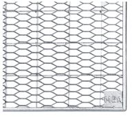 MEA Rost für PVC-Aufsatz MEAFLEX Streckmetall