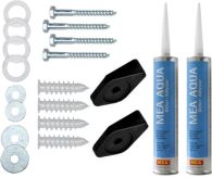 MEA Montageset für MEAMAX, inkl. 2x Montagekleber