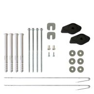 MEA Montageset, PKW-befahrbar+begehbar, für GFK-Lichtschacht