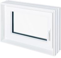 MEA Zargenfenster MEATHERMO AQUA 100 x 50 cm