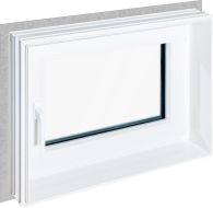 MEA Zargenfenster MEATHERMO AQUA PLUS 100 x 60 cm