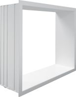 MEA Perimeterdämmung-Abdeckrahmen MEAFRAME für MEALUXIT 80 x 50 cm, einteilig